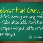 Selamat Hari Guru Nasional