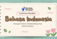 Kumpulan Perangkat Kurikulum Merdeka Bahasa Indonesia SMA MA Lengkap
