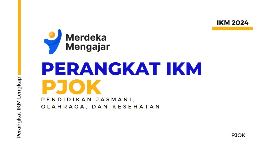 Kumpulan Perangkat Kurikulum Merdeka PJOK SMA MA Lengkap