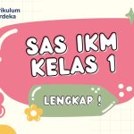 Kumpulan Soal SAS IKM Kelas 1 SD MI Lengkap