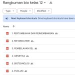 Rangkuman Biologi Kelas 12