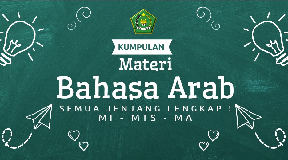 Kumpulan Materi Bahasa Arab Semua Jenjang Lengkap