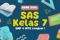 Kumpulan Soal SAS IKM Kelas 7 SMP MTS Lengkap