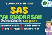Kumpulan-Soal-SAS-Mapel-PAI-Madrasah-Lengkap- Kumpulan Soal SAS Mapel PAI Madrasah Lengkap
