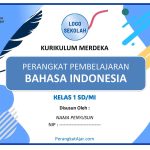 Desain-Cover-Perangkat-Pembelajaran-Bahasa-Indonesia-Kelas-1 Desain Cover Perangkat Pembelajaran Bahasa Indonesia Kelas 1