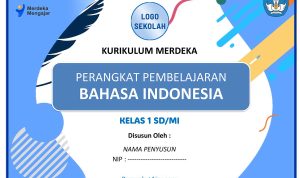 Desain-Cover-Perangkat-Pembelajaran-Bahasa-Indonesia-Kelas-1 Desain Cover Perangkat Pembelajaran Bahasa Indonesia Kelas 1